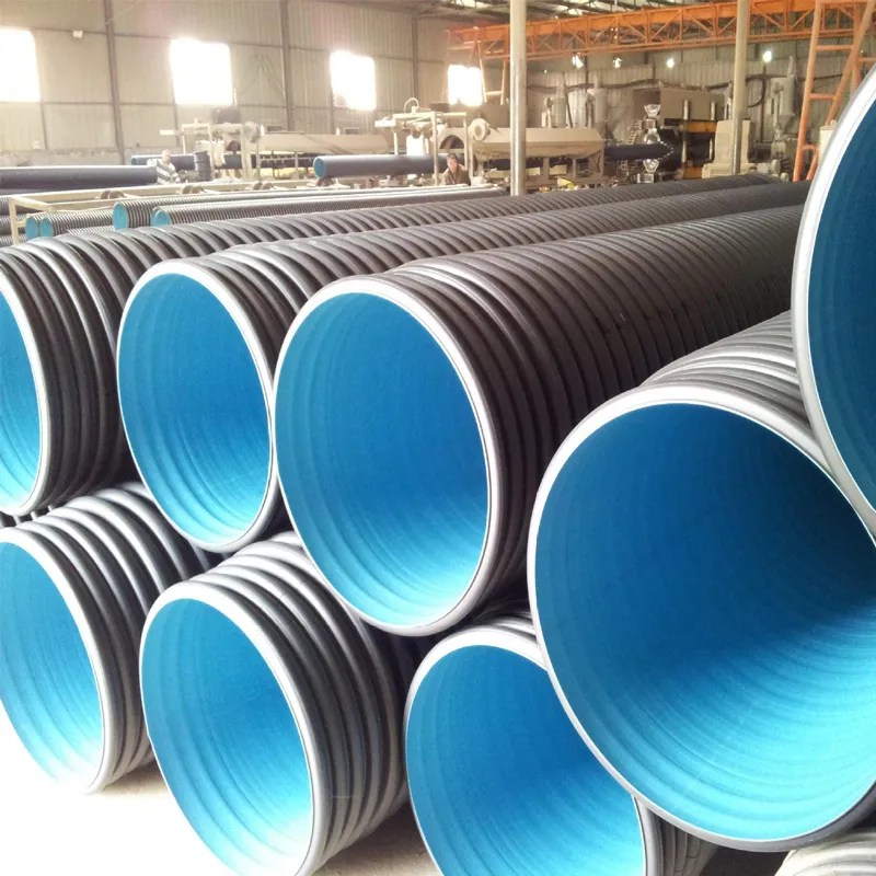 HDPE double wall corrugated pipe specifications Haili pipe